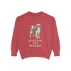 english-toy-spaniel-sweatshirt-crimson English Toy Spaniel Sweatshirt, Crimson, front view