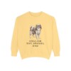 English Toy Spaniel Dad Sweatshirt, Butter, front view