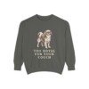 english-toy-spaniel-sweatshirt-humor-pepper English Toy Spaniel Humor Sweatshirt, Pepper, front view