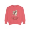 english-toy-spaniel-sweatshirt-humor-watermelon English Toy Spaniel Humor Sweatshirt, Watermelon, front view