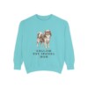 English Toy Spaniel Mom Sweatshirt, Chalky Mint, front view