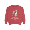 English Toy Spaniel Mom Sweatshirt, Crimson, front view