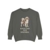 english-toy-spaniel-sweatshirt-pepper English Toy Spaniel Sweatshirt, Pepper, front view