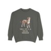 Entlebucher Mountain Dog Humor Sweatshirt, Pepper, front view