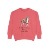 Entlebucher Mountain Dog Humor Sweatshirt, Watermelon, front view