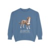 Entlebucher Mountain Dog Latin Sweatshirt, Blue Jean, front view