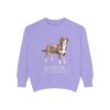 Entlebucher Mountain Dog Latin Sweatshirt, Violet, front view