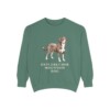 Entlebucher Mountain Dog Sweatshirt, Light Green, front view