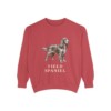 Field Spaniel Sweatshirt, Crimson, front view