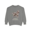 Field Spaniel Sweatshirt, Grey, front view
