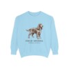 Field Spaniel Latin Sweatshirt, Chambray, front view