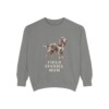 Field Spaniel Mom Sweatshirt, Grey, front view