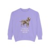Field Spaniel Mom Sweatshirt, Violet, front view