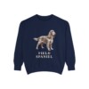 Field Spaniel Sweatshirt, True Navy, front view