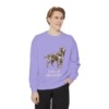 Field Spaniel Sweatshirt, Violet, person 1 front