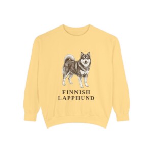 Finnish Lapphund Sweatshirt, Butter, front view