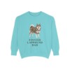 Finnish Lapphund Dad Sweatshirt, Chalky Mint, front view