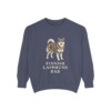 Finnish Lapphund Dad Sweatshirt, Denim, front view