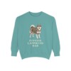 Finnish Lapphund Dad Sweatshirt, Seafoam, front view