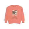 finnish-lapphund-sweatshirt-humor-terracotta Finnish Lapphund Humor Sweatshirt, Terracotta, front view