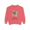 finnish-lapphund-sweatshirt-humor-watermelon Finnish Lapphund Humor Sweatshirt, Watermelon, front view