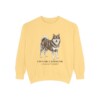 Finnish Lapphund Latin Sweatshirt, Butter, front view