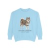 Finnish Lapphund Latin Sweatshirt, Chambray, front view
