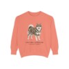 Finnish Lapphund Latin Sweatshirt, Terracotta, front view