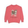 Finnish Lapphund Latin Sweatshirt, Watermelon, front view