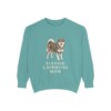 Finnish Lapphund Mom Sweatshirt, Seafoam, front view