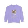 Finnish Lapphund Mom Sweatshirt, Violet, front view