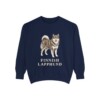 Finnish Lapphund Sweatshirt, True Navy, front view