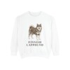 Finnish Lapphund Sweatshirt, White, front view