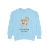 Finnish Spitz Sweatshirt, Chambray, front view