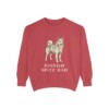 Finnish Spitz Dad Sweatshirt, Crimson, front view