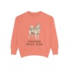Finnish Spitz Dad Sweatshirt, Terracotta, front view