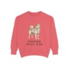Finnish Spitz Dad Sweatshirt, Watermelon, front view