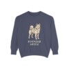 Finnish Spitz Sweatshirt, Denim, front view