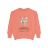 Finnish Spitz Humor Sweatshirt, Terracotta, front view