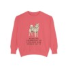 Finnish Spitz Humor Sweatshirt, Watermelon, front view
