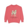Finnish Spitz Latin Sweatshirt, Watermelon, front view