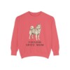 Finnish Spitz Mom Sweatshirt, Watermelon, front view