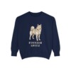 Finnish Spitz Sweatshirt, True Navy, front view