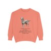 Flat-Coated Retriever Humor Sweatshirt, Terracotta, front view
