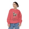 Flat-Coated Retriever Humor Sweatshirt, Watermelon, person 2 front