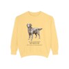 Flat-Coated Retriever Latin Sweatshirt, Butter, front view