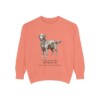 Flat-Coated Retriever Latin Sweatshirt, Terracotta, front view