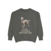 flat-coated-retriever-sweatshirt-pepper Flat-Coated Retriever Sweatshirt, Pepper, front view