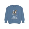 Fox Terrier (Smooth) Sweatshirt, Blue Jean, front view
