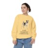 Fox Terrier (Smooth) Sweatshirt, Butter, person 2 front